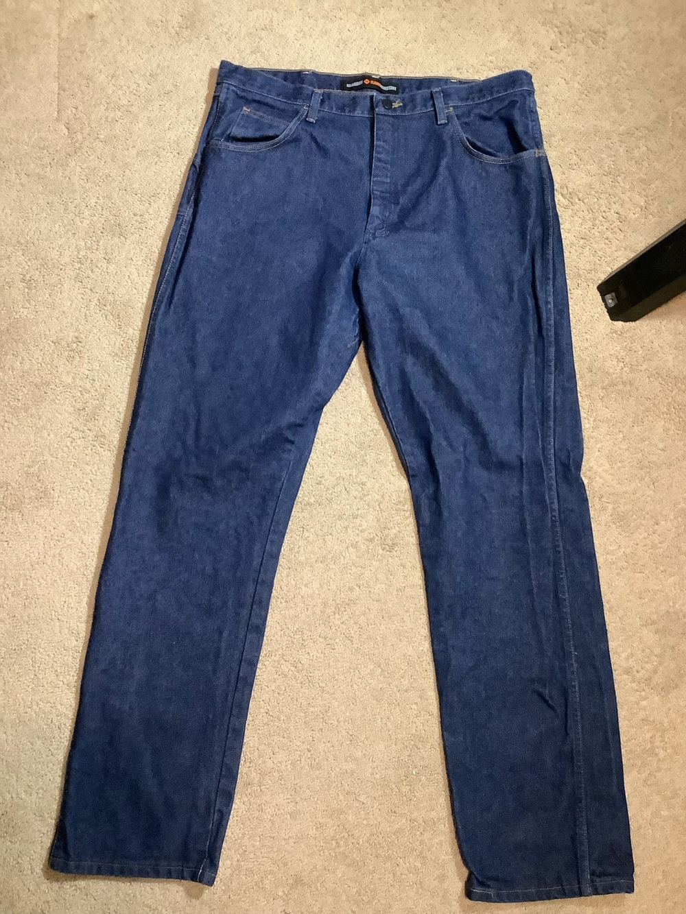 Wrangler FR31MWZ Flame Resistant Jeans 38x34 CAT 2 NFPA 2112 FR Work Denim Relax